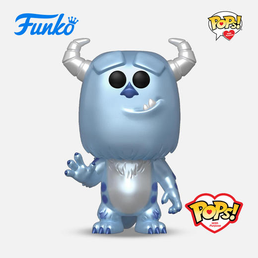 Funko POP Disney M.A.Wish Sulley(MT)动画 迪士尼毛怪苏利文许愿基金会金属款手办 63670 商品图0