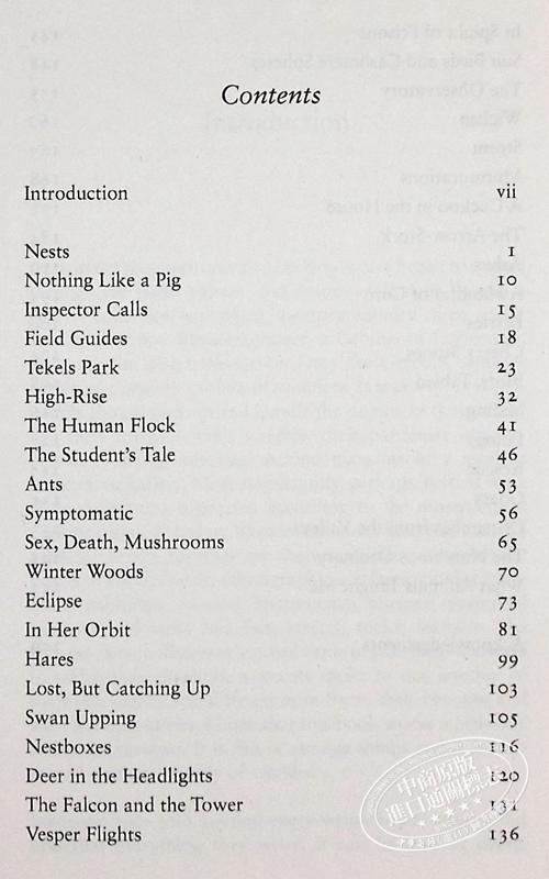 【中商原版】海伦 麦克唐纳 在黄昏起飞 Vesper Flights 英文原版 Helen Macdonald 商品图4