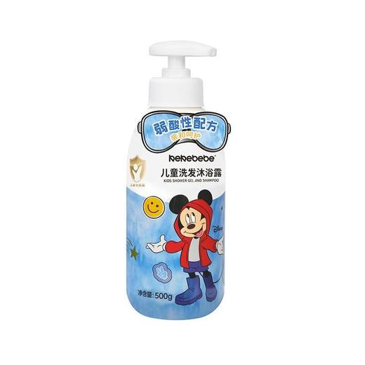 kekebebe 儿童洗发沐浴露 500g/瓶（新老包装随机发货） 商品图1