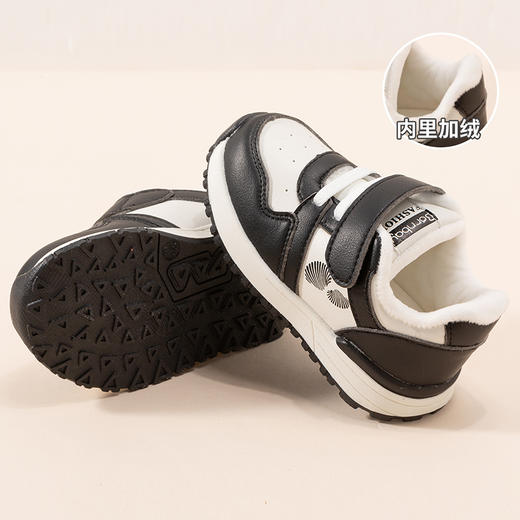 贝贝怡童鞋加绒宝宝鞋秋冬季婴儿软底防滑学步鞋男童机能鞋234X518 商品图6