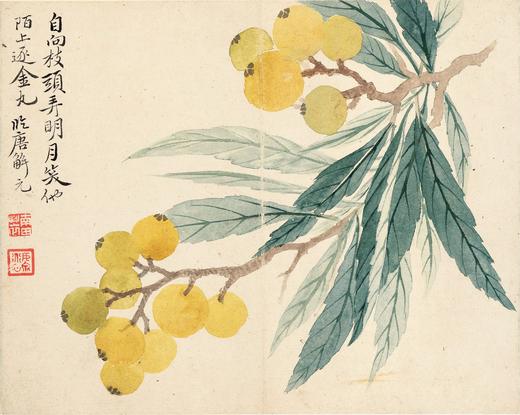 恽寿平南田没骨画精品花鸟册页10幅 原大高清宣纸复制（未装裱） 商品图10