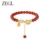 ZEGL设计师本命年红色手链女生红玛瑙手串女款朱砂新年礼物手饰品 商品缩略图1