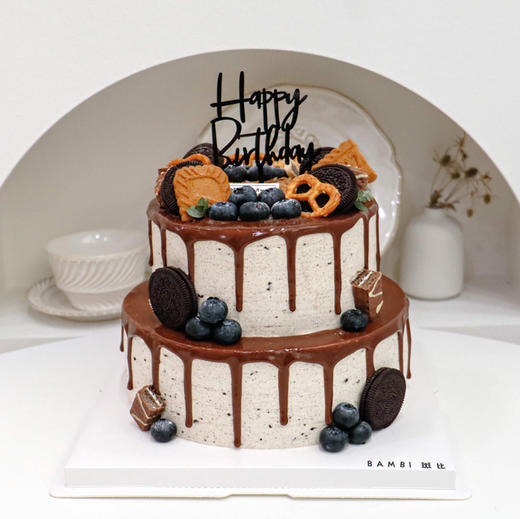 巧克力淋面简约（图片展示海盐奥利奥口味） 商品图1