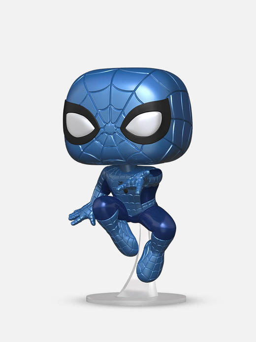 Funko POP Marvel M.A.Wish SpiderMan(MT)美漫 漫威英雄蜘蛛侠许愿基金会金属款手办 63675 商品图3