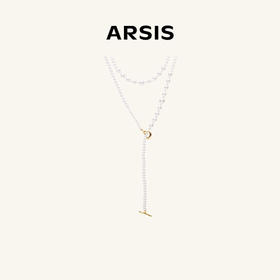 ARSIS｜纯真年代系列 复古OT扣长项链