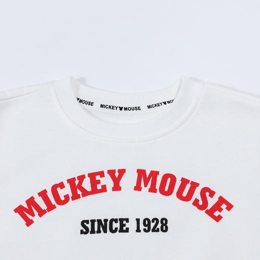 贝贝怡迪士尼联名童装男女童卫衣套装加绒秋冬加厚裤子休闲两件套ZB3CT006 商品图8