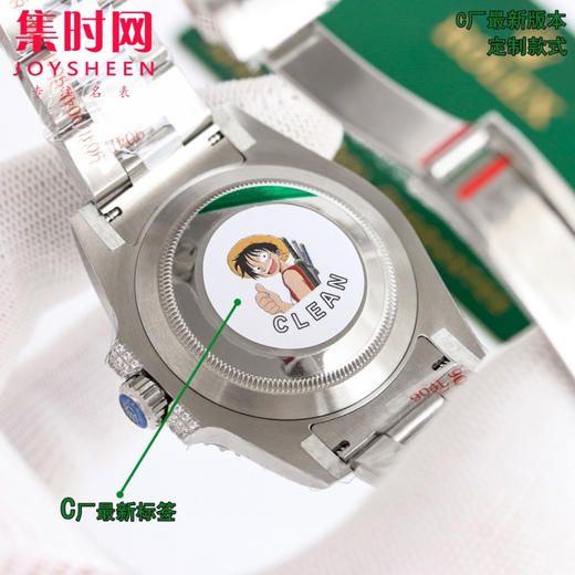 C新款“蓝幽灵 绿幽灵”劳力士 ROLEX 水鬼系列 满钻系列 商品图7