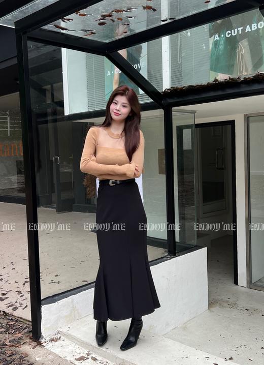 秋季浪漫主义-百搭鱼尾长半裙 154576379 商品图4