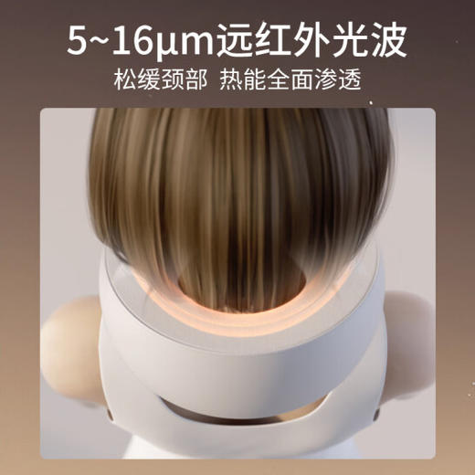 倍轻松 Neck D5 颈部按摩器 加热颈椎 肩颈斜方肌揉捏 无线APP智能护颈按摩仪 商品图2