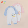 贝贝怡婴儿连体衣秋冬装保暖哈衣新生儿衣服男女宝宝加厚套装爬服ZB4CL013 商品缩略图4