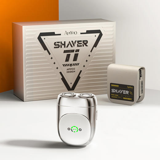 【荷兰艾优 Apiyoo】Ti双头剃须刀（铁盒款） -（Ti） 商品图0