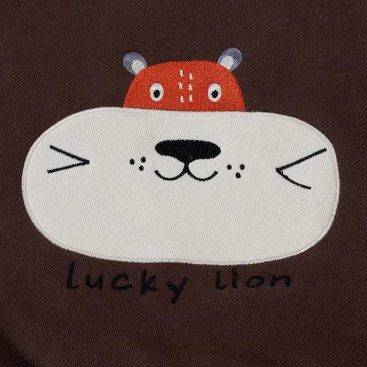 贝贝怡童装男童加绒套装冬新保暖卫衣时尚裤子中大童两件套ZB4CT003 商品图5