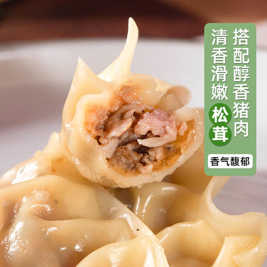 鲜菌饺子 3种云南奢材菌菇入料选 商品图2