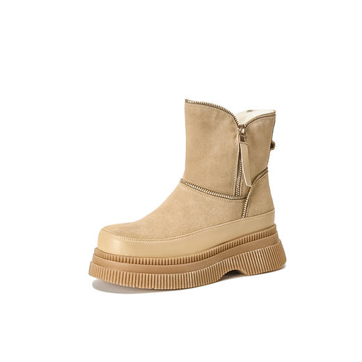 保暖舒适，羊皮毛一体雪地靴MLD-AC660 商品图13