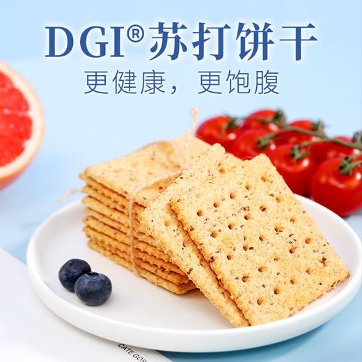 DGI 低GI无蔗糖酵母苏打全麦饼干咸味饱腹代餐小吃梳打孕妇零食 葱香味 220g 商品图2