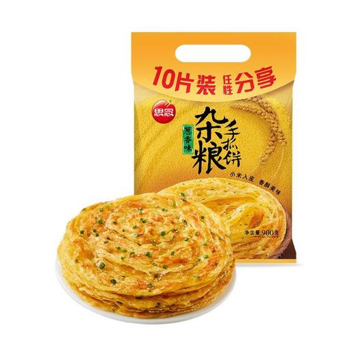 思念葱香味杂粮手抓饼900g/袋思念手抓饼葱油饼 商品图2