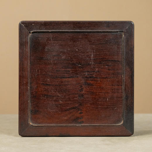 清 红木束腰弯腿花几摆件 商品图2