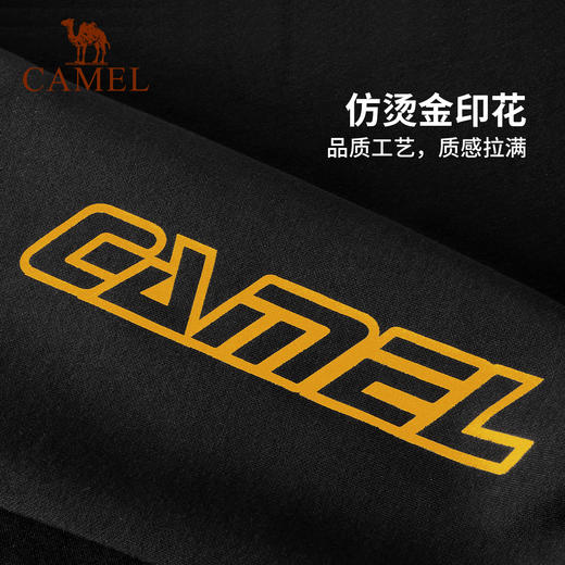 骆驼2024春秋新款男女装卫衣宽松嘻哈潮圆领套头长袖上衣女正品专柜7C22264093_7C12264092_7C22264091 商品图1