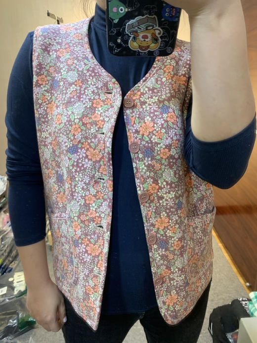 小碎花保暖百搭内搭超轻发热保暖马甲 商品图6