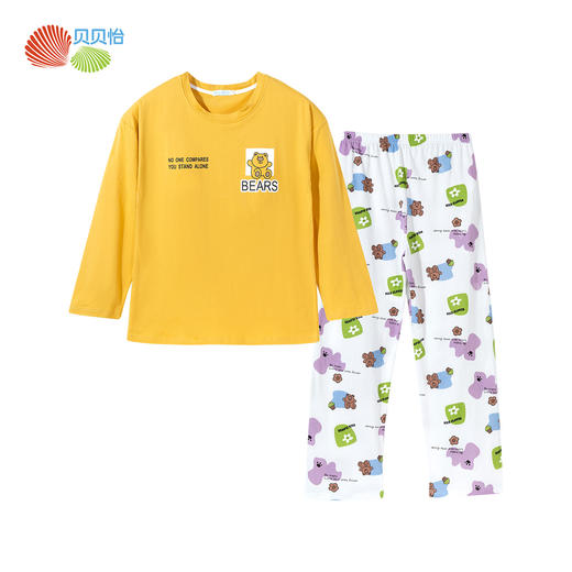 贝贝怡睡衣套装春秋季产后产妇纯棉两件套网红爆款月子服家居服女ZB3CY002 商品图6