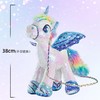 亮片独角兽DY019_WHITE白蓝色彩虹亮片独角兽挎包 商品缩略图3