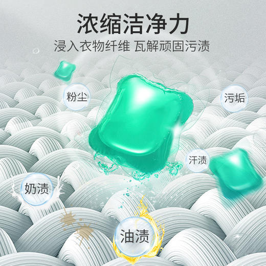 「拍1发3！到手3桶」飘婷多效净护洗衣凝珠 家庭装浓缩单腔洗衣液皂 洗衣凝珠清洁工具 商品图2