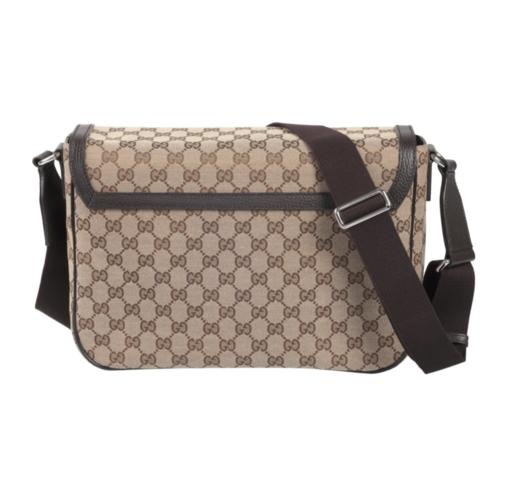 【新品到仓特惠秒】Gucci 古驰 男士经典褐色老花相机包/单肩包 11738 商品图4