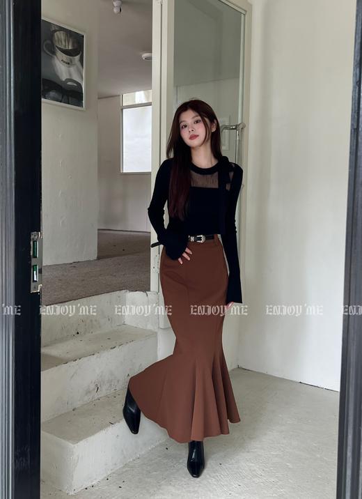 秋季浪漫主义-百搭鱼尾长半裙 154576379 商品图2