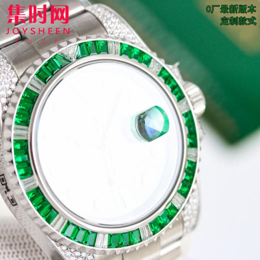 C新款“蓝幽灵 绿幽灵”劳力士 ROLEX 水鬼系列 满钻系列 商品图3