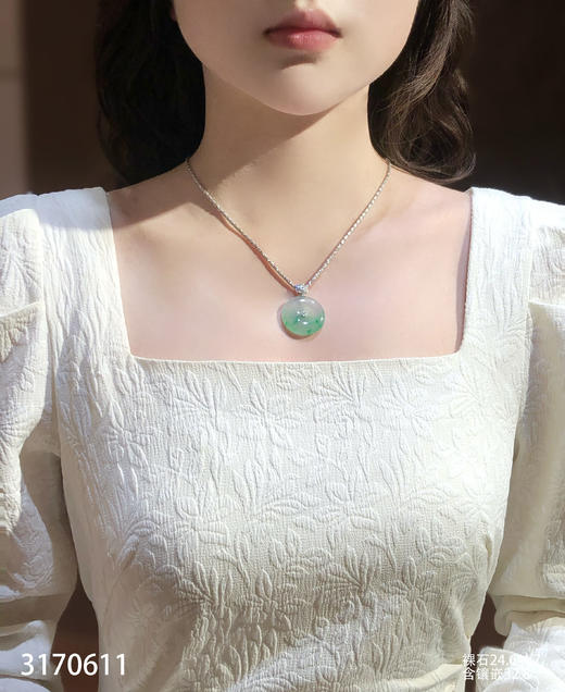 3170611，平安扣吊坠。具体价格微信咨询 商品图4