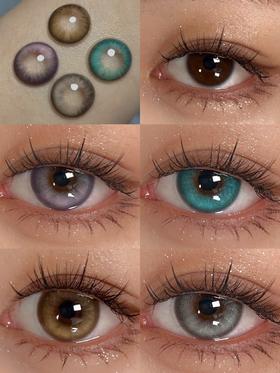 Pupil Magic 波光蓝麟/闪银灯泡 灰/莫奈鸢尾 紫/荒野沙漠 棕 14.2mm 年抛