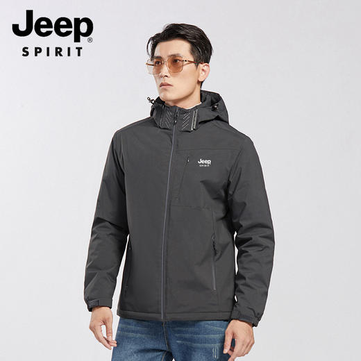 【亲肤摇粒绒 外防风内保暖】JEEP SPIRIT防风外套 商品图7