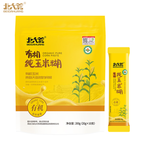 【中国农垦】北大荒有机纯玉米糊200g