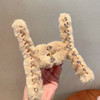 【赠品】秋冬款大号毛绒抓夹，白色/浅咖/深咖/卡其 4个颜色任意选择 商品缩略图1