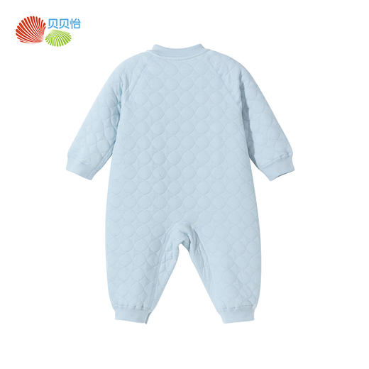 贝贝怡新生婴儿衣服秋冬加厚夹棉保暖连体衣男女宝宝哈衣爬服冬装ZB4CL016 商品图6