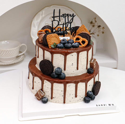 巧克力淋面简约（图片展示海盐奥利奥口味） 商品图2