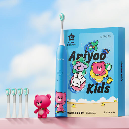 【荷兰艾优 Apiyoo】A7儿童声波电动牙刷（新） -（A7新（直充款）） 商品图6