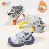 贝贝怡童鞋加绒男童运动鞋小童软底休闲鞋防臭稳步鞋透气宝宝鞋女ZB4CX001 商品缩略图0