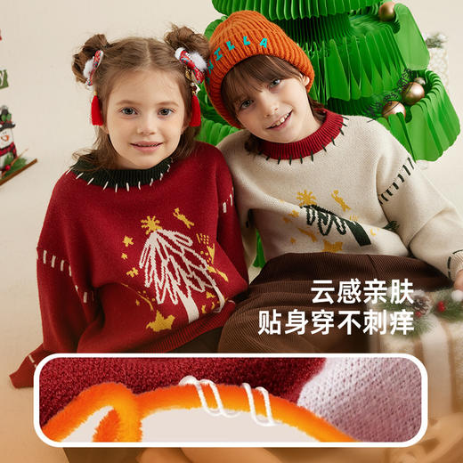 fx-儿童趣味圣诞毛衣PDMY2304 商品图3