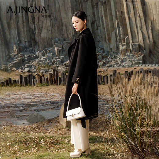 【商场同款】阿菁娜大方简洁时髦经典大衣A30D211013 商品图1