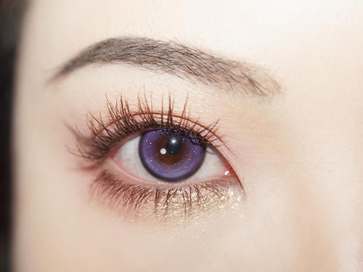 Jellydoll 魔镜紫 半年抛 两片 14.2mm 参考着色13.4mm 基弧8.6 含水38% 新锐国货 商品图1