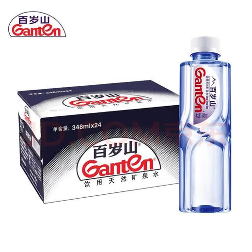 （小瓶）百岁山饮用天然水348ml*24瓶 商品图0