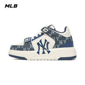 【品牌授权】美职棒（MLB） 男女情侣板鞋 厚底增高学长鞋老花休闲鞋子