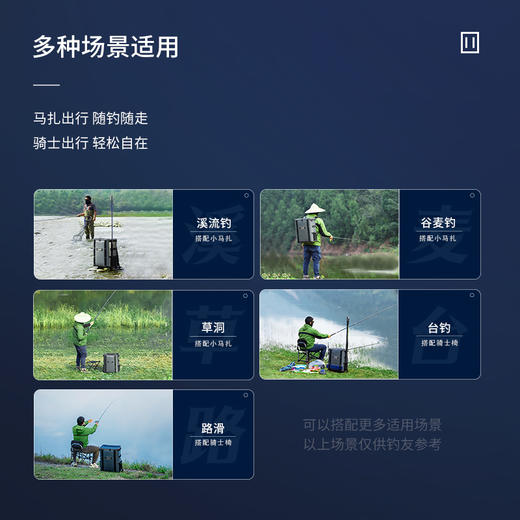 空钩悟道多功能钓鱼背包 防刮耐磨硬壳立体双肩包台钓谷麦收纳包 商品图2