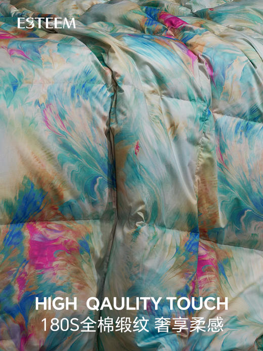 焕羽鎏光可水洗鹅绒被四件套 商品图4