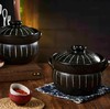 日本进口万古烧黑十草煮饭锅 商品缩略图8