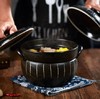 日本进口万古烧黑十草煮饭锅 商品缩略图7