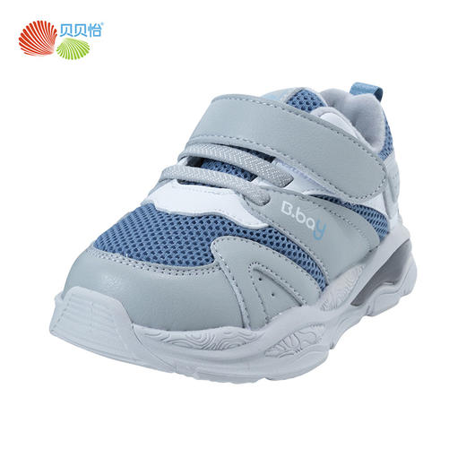 贝贝怡童鞋跑步鞋秋冬软底男女童机能鞋网面透气运动鞋子234X521 商品图12