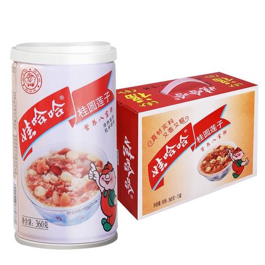 娃哈哈桂圆莲子八宝粥360ml*12罐 商品图0
