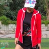 JINNMIX轻力赤焰男女修身毛圈保暖拉链帽衫卫衣运动外套 商品缩略图2